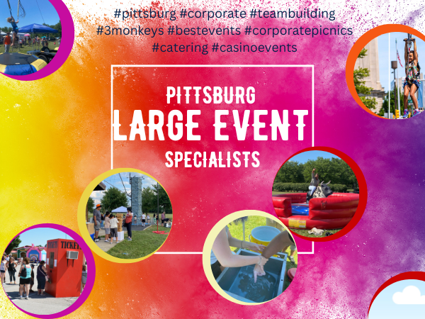 Pittsburg Large Event Rentals | 3Monkeys Inflatables