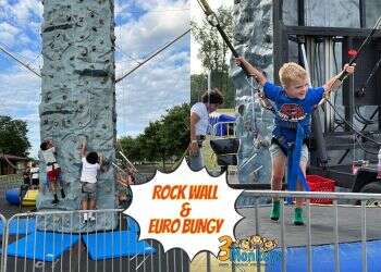 Pylesville Rock Wall & Euro Bungy for Rent