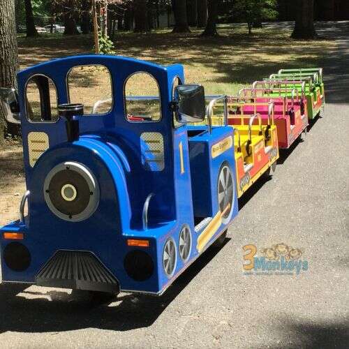 Trackless Train Nearby