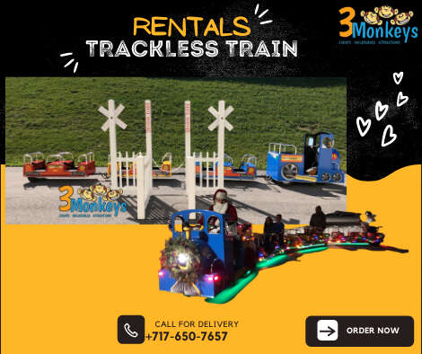 Trackless Train for Rent York