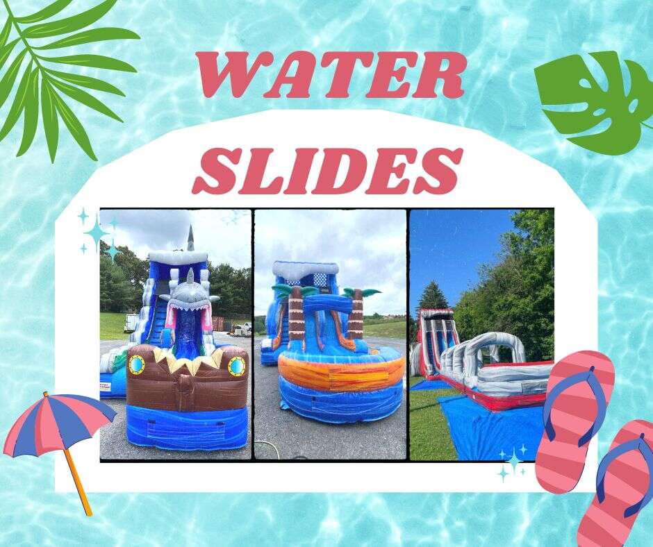 Water Slides for Summer Parties