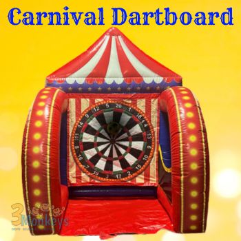 Inflatable Dartboard Carnival Game Near Me