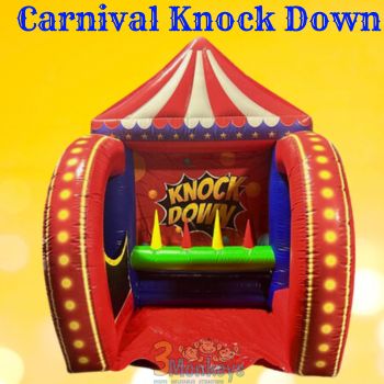 Inflatable Carnival Game Knock Down Central PA
