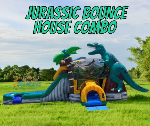 Jurassic Bounce House Combo