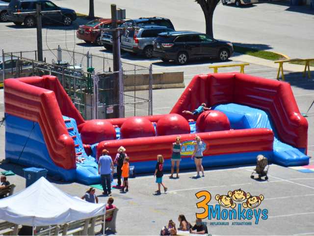Leaps and Bounds - 3 Monkeys Inflatables