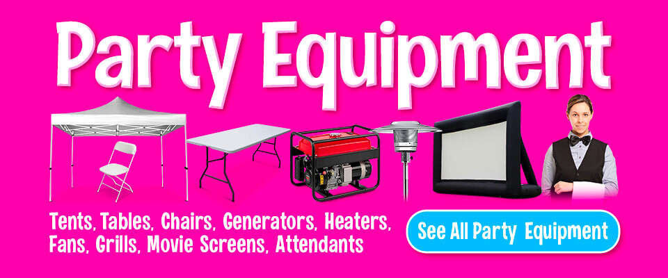 Party Equipment for Rent Near You!