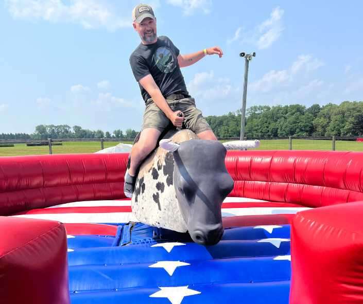 Bull Riding Corporate Party Rental