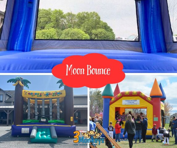 Moon bouncers for store rent