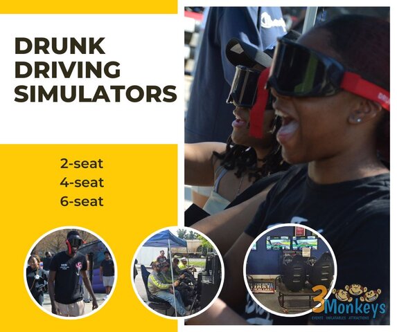 Simulators bring drunk driving to life