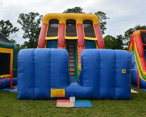 18 ft Double Lane Dry Slide (#16)