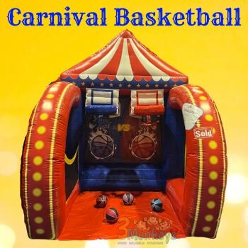 Carnival Game Basketball | 3 Monkeys Inflatables