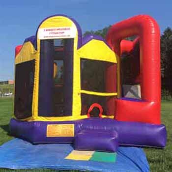 Ninja 5-in-1 Slide Combo - All Blown Up Inflatables