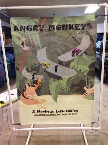 ANGRY Monkeys Carnival Frame Game