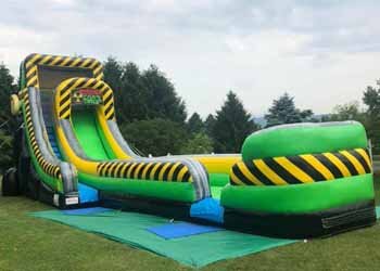 20ft Caustic Waterslide