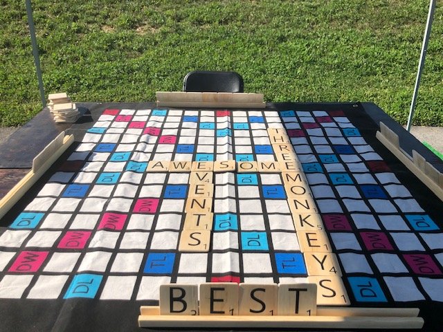 Giant Scrabble Game