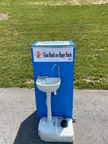 Hand Washing Sink Station