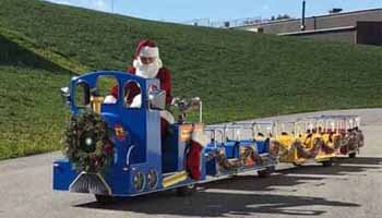 The Holiday Express SANTA Train Conductor