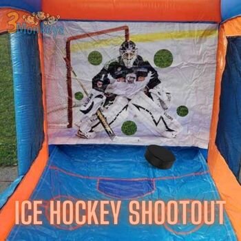 Ice Hockey Shootout Inflatable Game