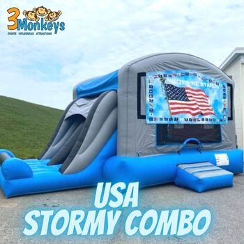 Stormy Combo with USA Banner