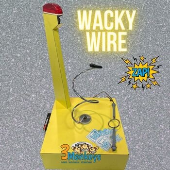 Wacky Wire Carnival Game Rental, 3 Monkeys Inflatables