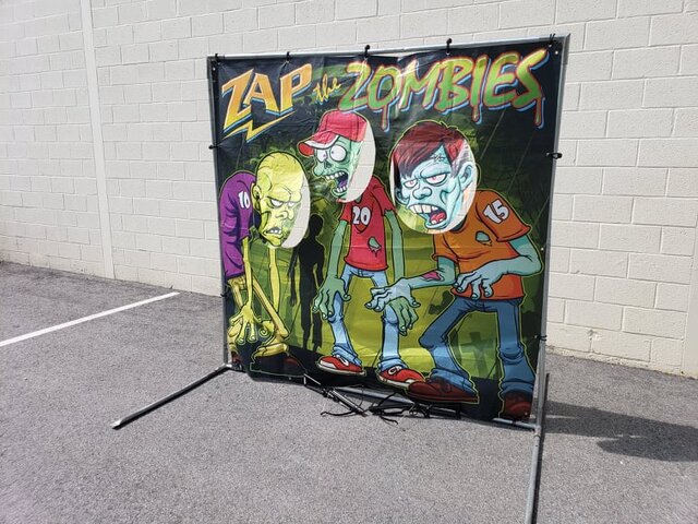 Zap the Zombie Frame Game