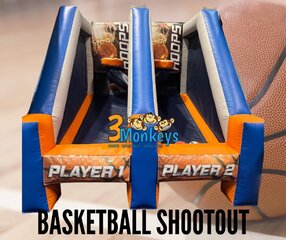 Dual Hoop Basketball Shootout Game