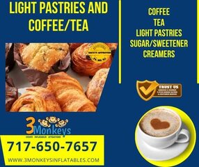 Light Pastries and Coffee