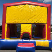 Modular Primary Color Bounce House (#25)  16.4Lx15.4Wx13H | 7.5amps