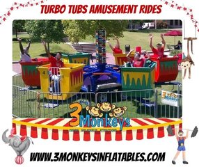 Turbo Tubs Carnival Rental - Includes Large Generator