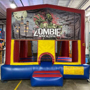 Zombie Bounce House (#25)  16.4Lx15.4Wx13H | 7.5amps