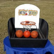 Mini Hoop Carnival Game