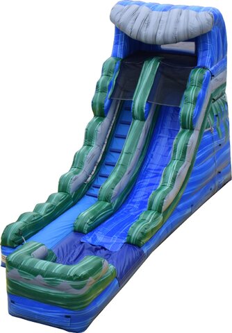 16ft Tsunami Wave Single Lane Water Slide