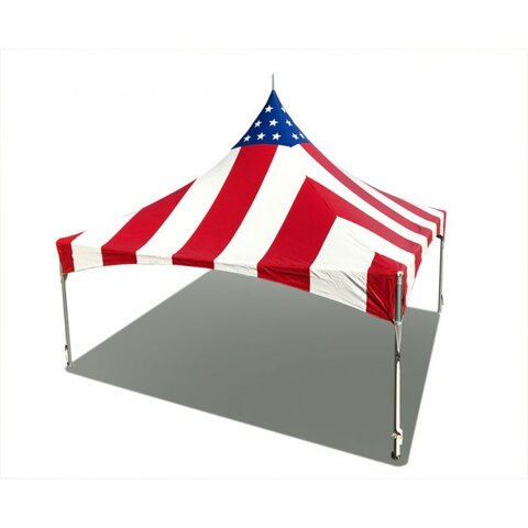 20 X 20 HIGH PEAK AMERICAN FLAG TENT 