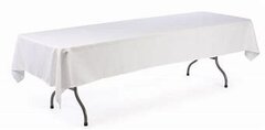 8ft Banquet Table Linen White