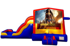Wonder Woman Bounce House Combo
