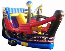 22ft Pirate Ship Dry Slide