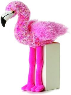 Flavia the plush flamingo