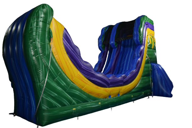 22ft THUNDER DROP Water slide (LARGE and VERY STEEP BUT GOOD FOR SMALLER YARDS)