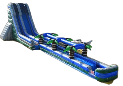 85ft SUPER TROPICAL RUSH Water Slide with POOL (LONGEST, FASTEST and STEEPER)