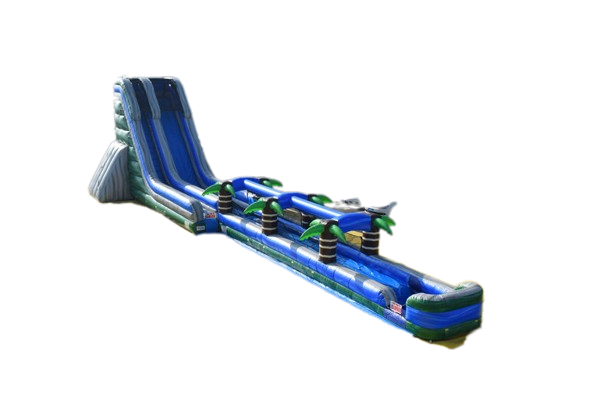 85ft SUPER TROPICAL RUSH Water Slide (LONGEST and FASTEST)