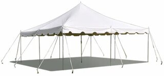 20 x 20 Tent Rental (Up to 45 people) 
