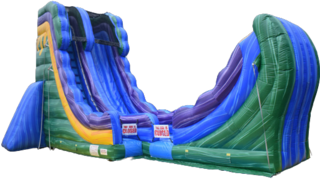 CAT 5 Water Slide (25FT TALL- THE BEST AND MOST INSTENSE RIDE)