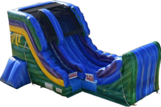 MINI TSUNAMI Water Slide (PERFECT for SMALL YARDS and EXCELLENT for SMALL Kids 10 and under!)