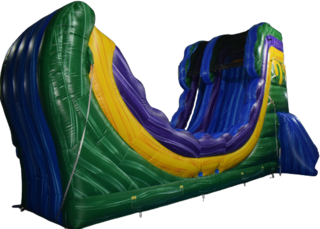 22ft THUNDER DROP Water slide (LARGE and VERY STEEP BUT GOOD FOR SMALLER YARDS)