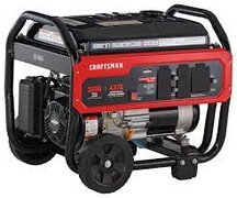 Generator with a full tank of gas
