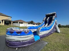 20ft GLACIER FALLS Water Slide with POOL 
