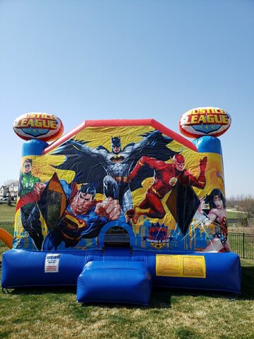 Justice League Bounce House 