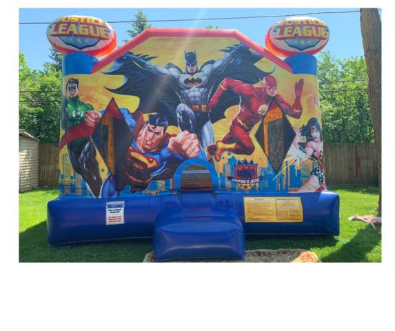 Justice League Bouncer Rentals