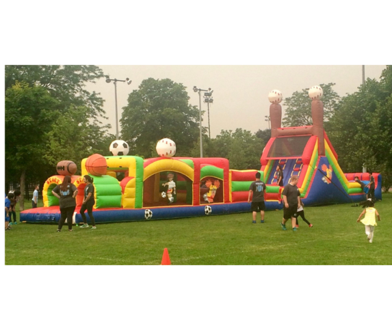 Blow up obstacle course rentals Chicago