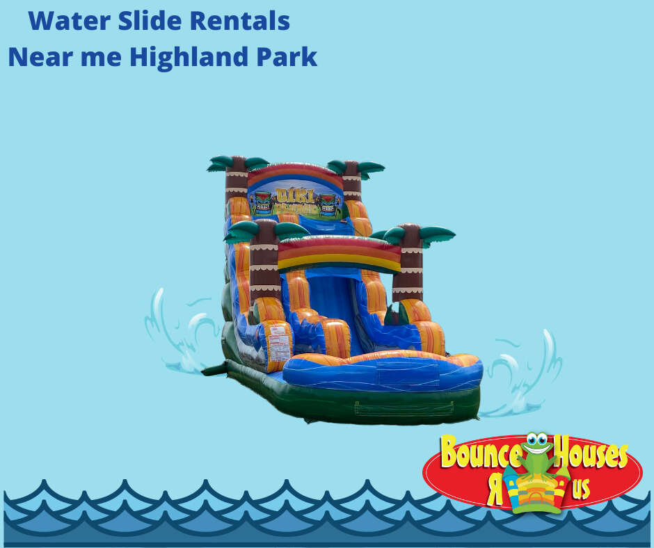 Inflatable Water Slide Rentals Highland Park